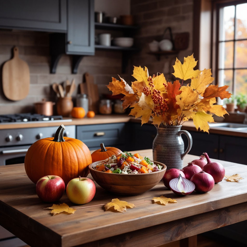 🍽️ Осенние салаты: яркие вкусы и польза в каждом блюде 🍽️