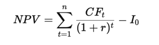 «РБК Инвестиции»📷Формула NPV