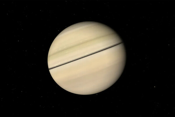 Сатурн без колец, визуализация / NASA Scientific Visualization Studio  