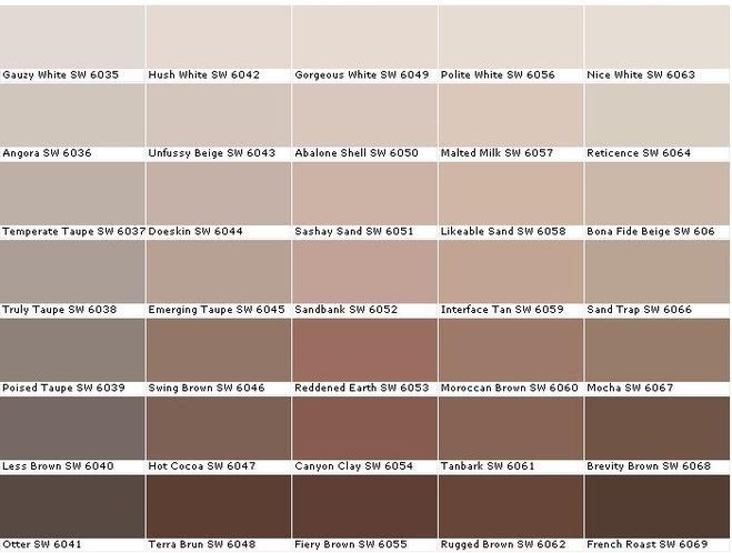 На фото: оттенки цвета тауп. Источник: https://ru.pinterest.com/pin/737886720173561430/