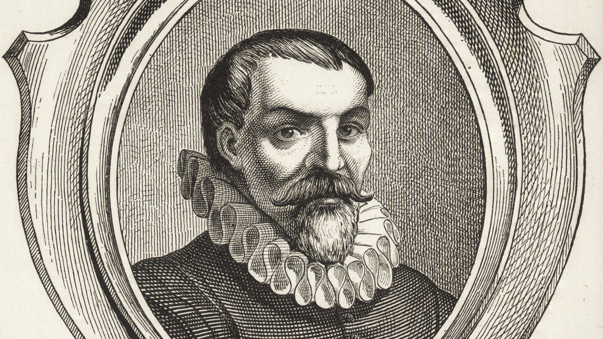 Виллем Баренц. Портрет XIX века, выполненный по миниатюрной голландской гравировке XVII столетия