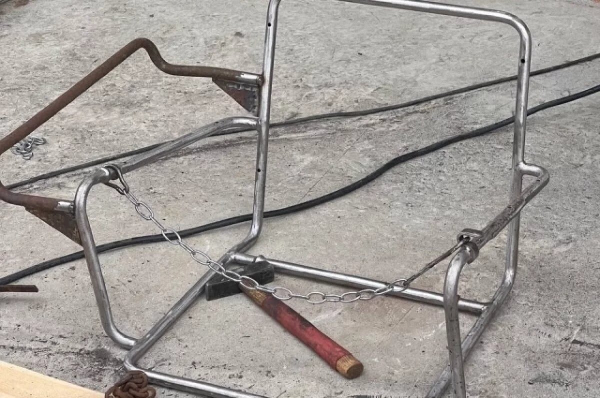    Фрагменты советского подъемника нашли на СТК «Горный воздух» на Сахалине