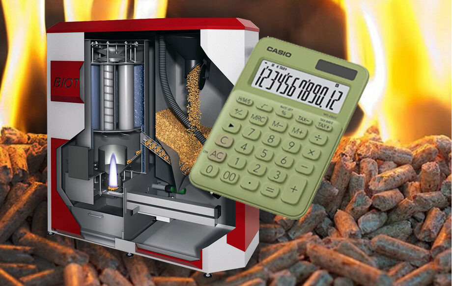 Расчет расхода пеллет для пеллетного котла 100 кВт