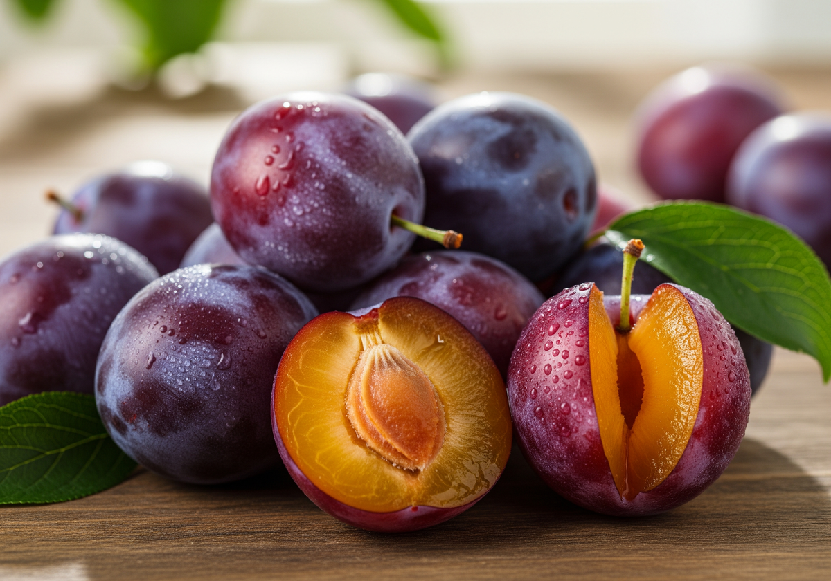 Подготовьте сливу