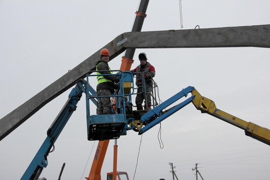     В ОАО "Пионер-Агро" идет строительство нового молочно-товарного комплекса