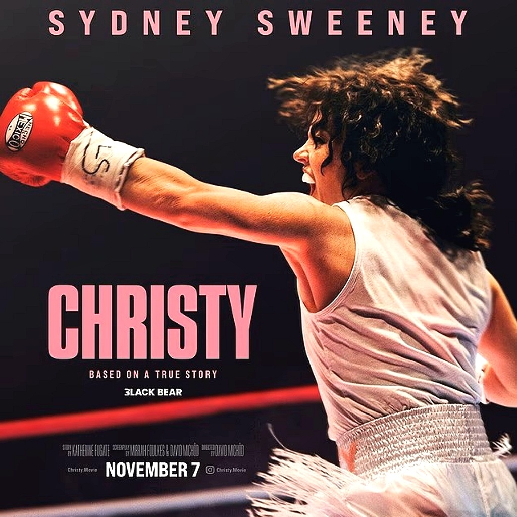 международная афиша спортивной драмы «Кристи», 2025 г