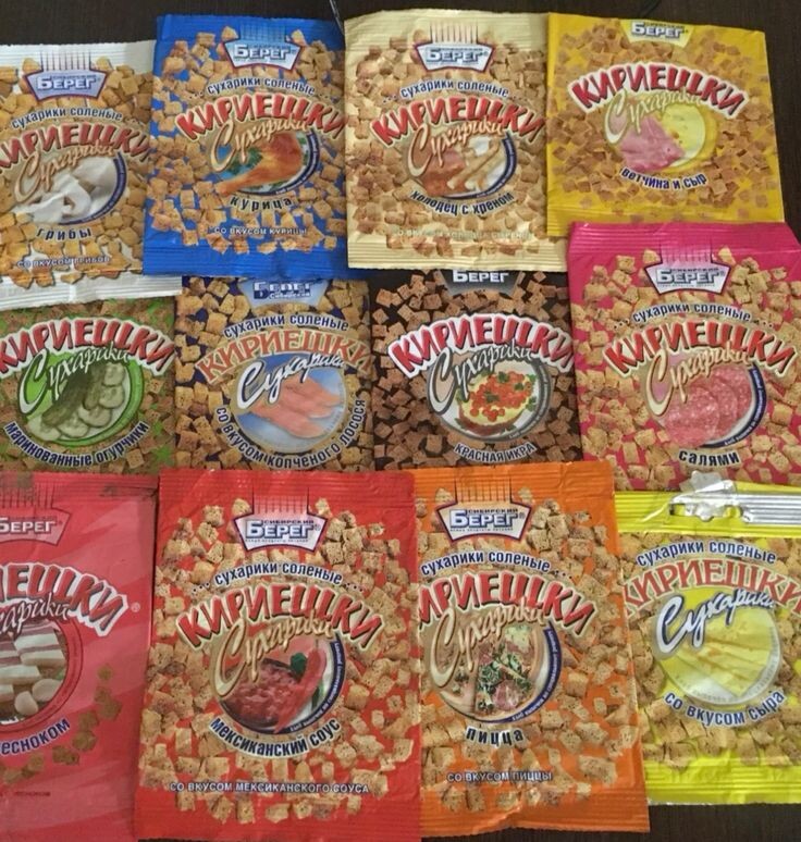 Типичный ассортимент продуктового киоска начала 2000-х, где «Кириешки» занимали почетное место. Фото из архива ритейл-сети.*