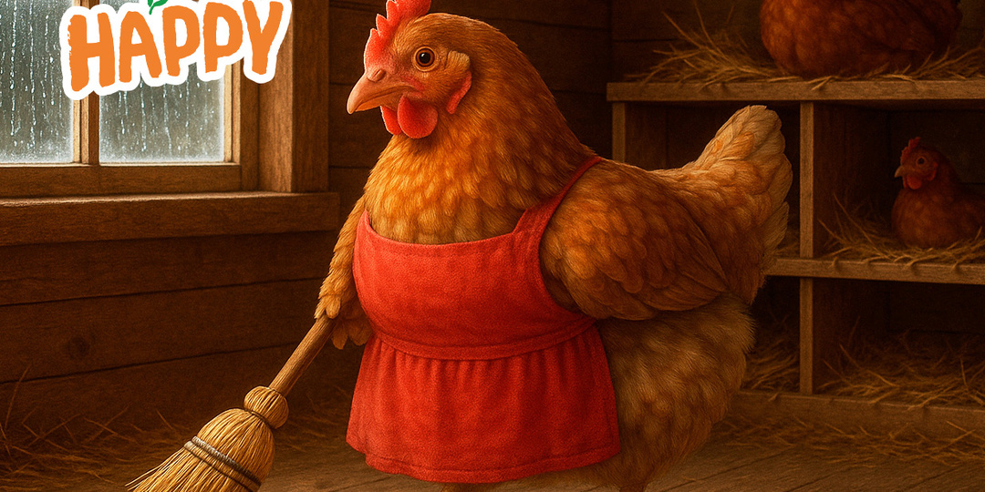 🐓 Как поддерживать чистоту в курятнике во время дождей