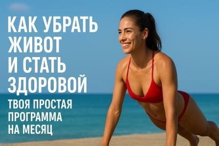 Как убрать живот и стать здоровой
