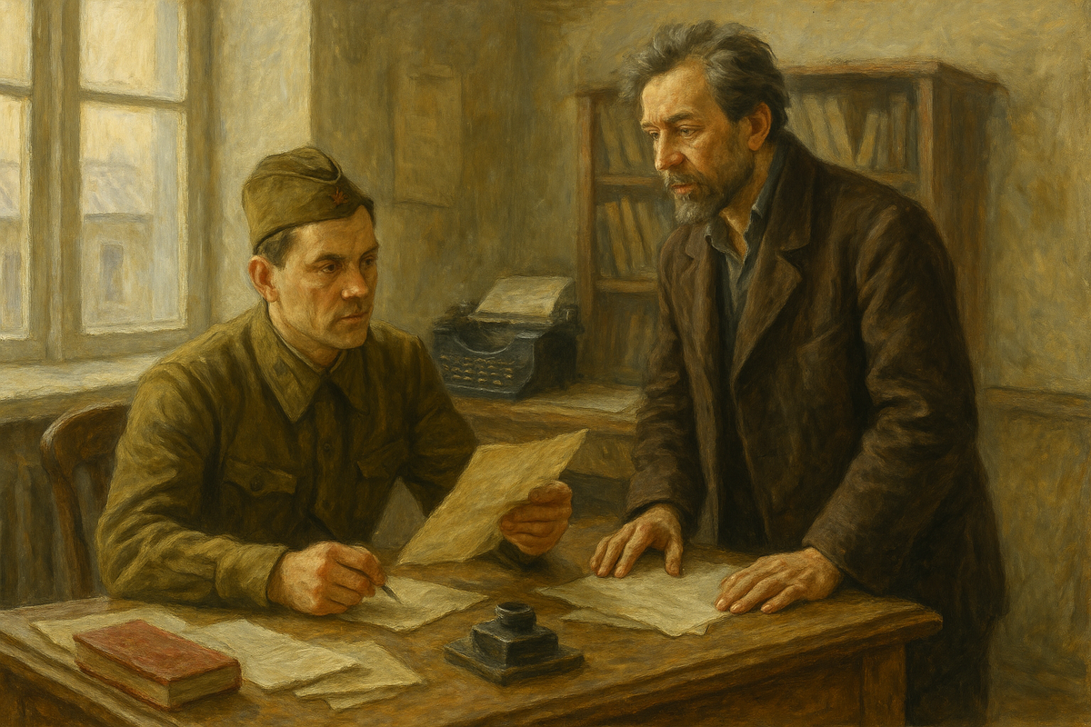 Февраль 1942 года. Редакция «Фронтовая правды».