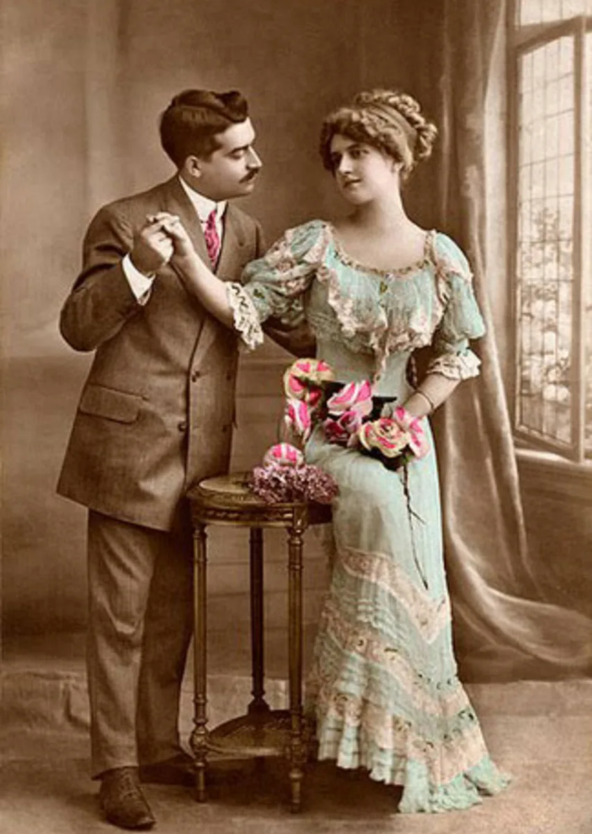 Мужчина и женщина 19 век