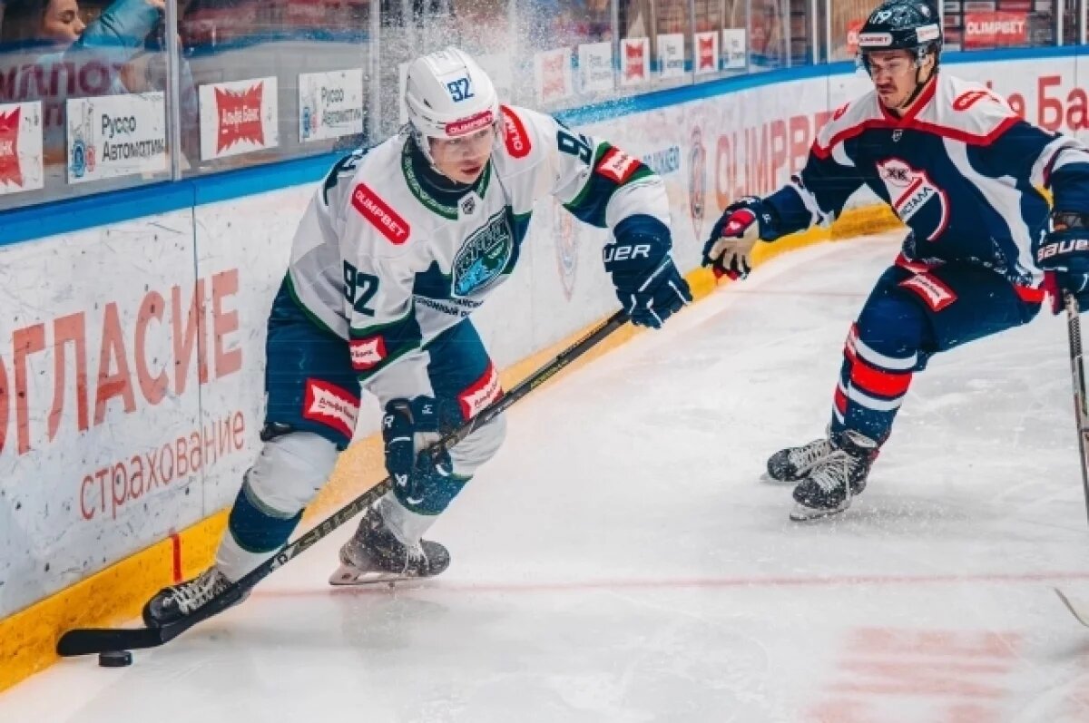    ХК «Югра» одержал победу в Саратове