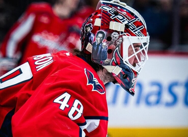     Логан Томпсон. Фото: соцсети ХК «Вашингтон Кэпиталз»