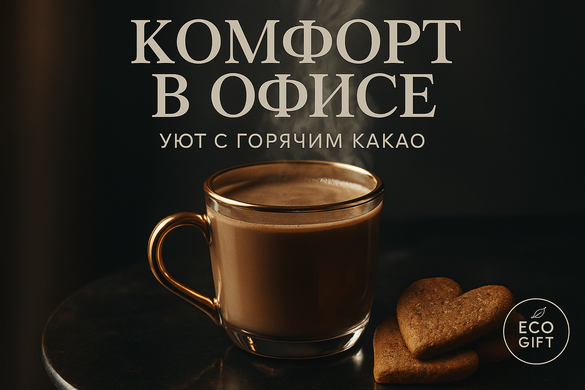    Погружаемся в атмосферу уюта с горячим какао и пряниками на рабочем месте Марина Погодина