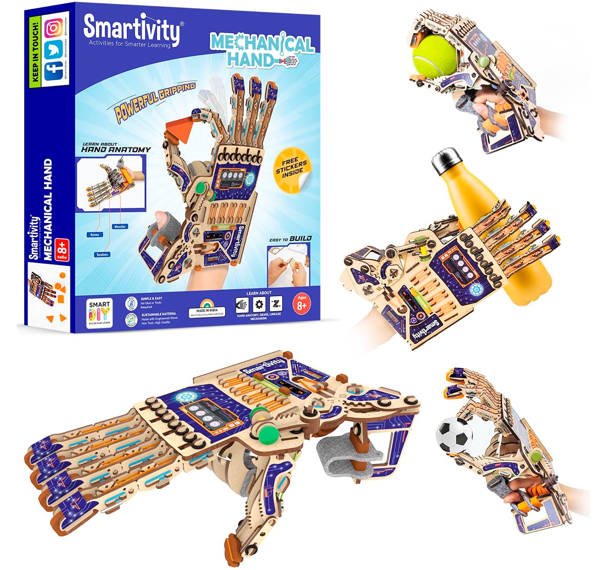 Smartivity Конструктор Механическая Рука