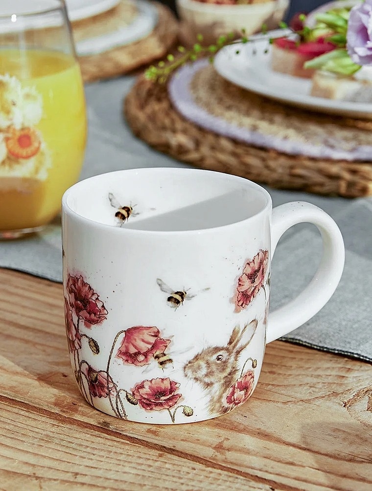Кружка 310 мл Let it Bee, Wrendale Designs, Royal Worcester