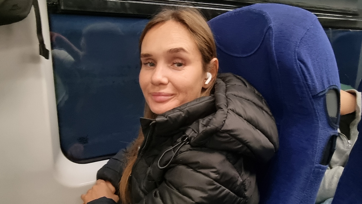 На фото: места в поезде Ласточка