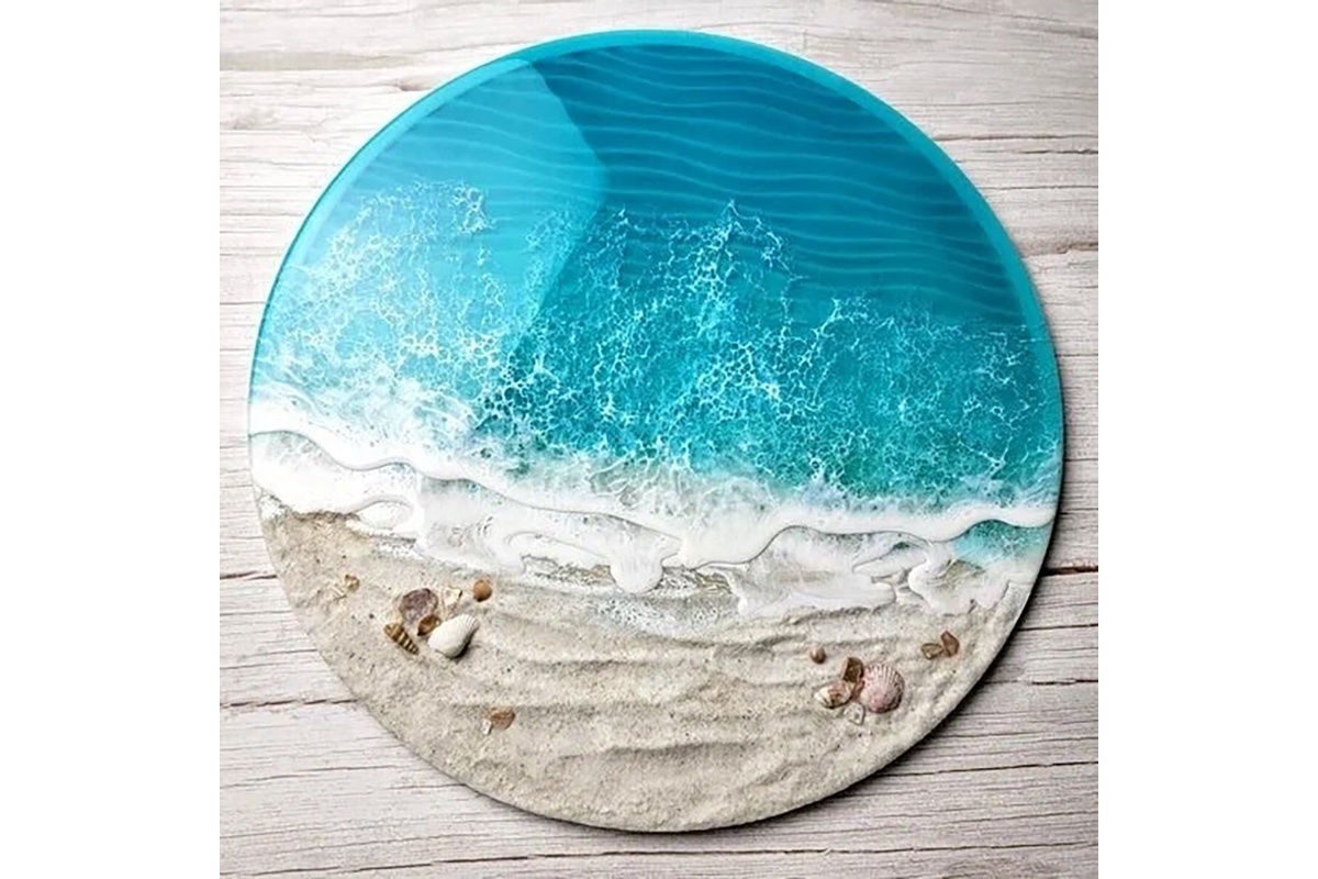 market.yandex.ru📷Набор для рисования эпоксидной смолой «Хочу на море»