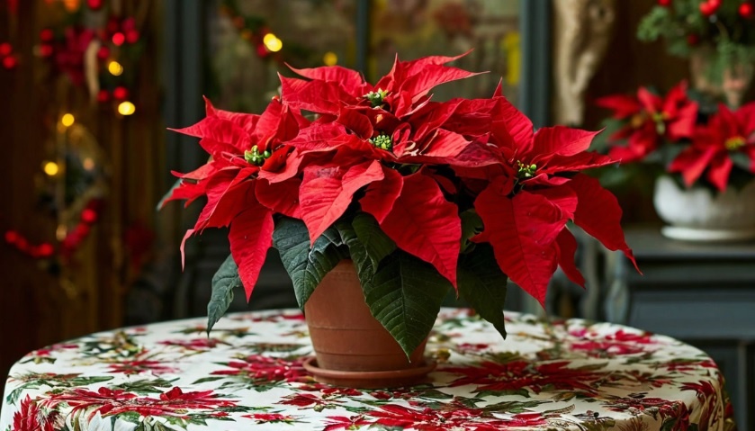 Купили Пуансеттию в супермаркете? Как правильно ухаживать за ней после покупки. Как выбрать здоровую рождественскую звезду. Фото автора