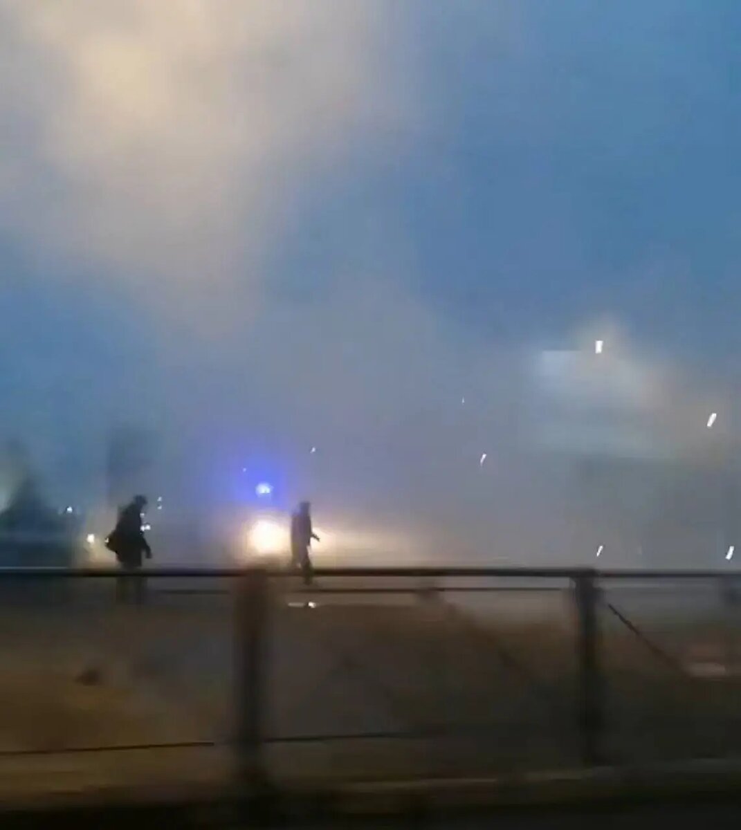    Фото: скриншот видео телеграм-канала Мегаполис | ДТП и ЧП | Санкт-Петербург | Питер