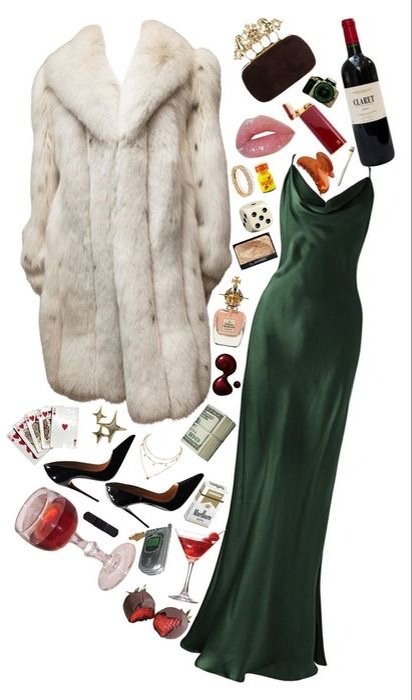 Зеленое платье 