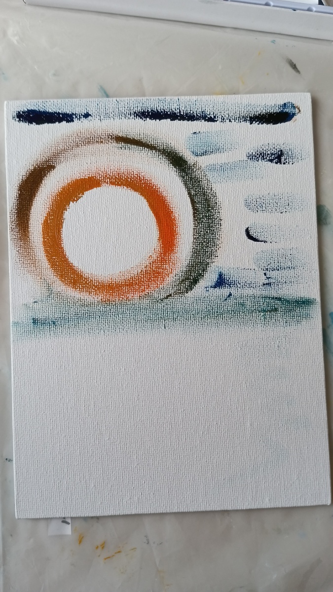 На этом этапе работаем буквально полусухими пальцами. 