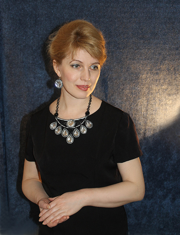 Авторское украшение Светланы Михайловой "Зимняя сказка"