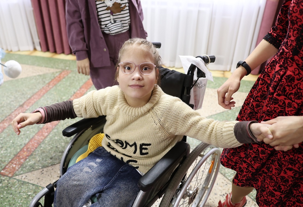    Ева надеется, что у неё появится свой родной человек