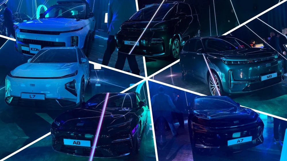 Новинки бренда Geely Galaxy для рынка Казахстана / фотоколлаж «Китайских автомобилей»  📷
