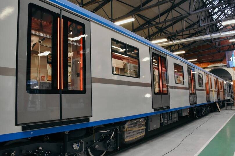     В Санкт-Петербурге проведут финальную обкатку синего поезда «Балтиец-2». фото из телеграм-канала губернатора Санкт-Петербурга Александра Беглова