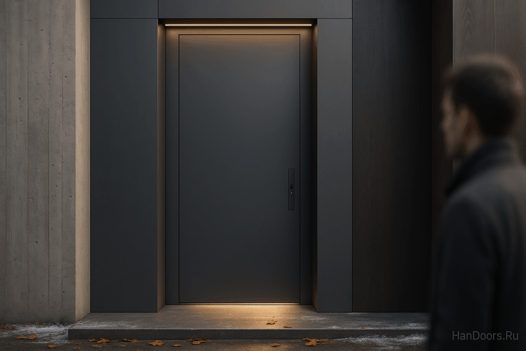    Графитовые двери: Как подчеркнуть минималистичный интерьер Autor