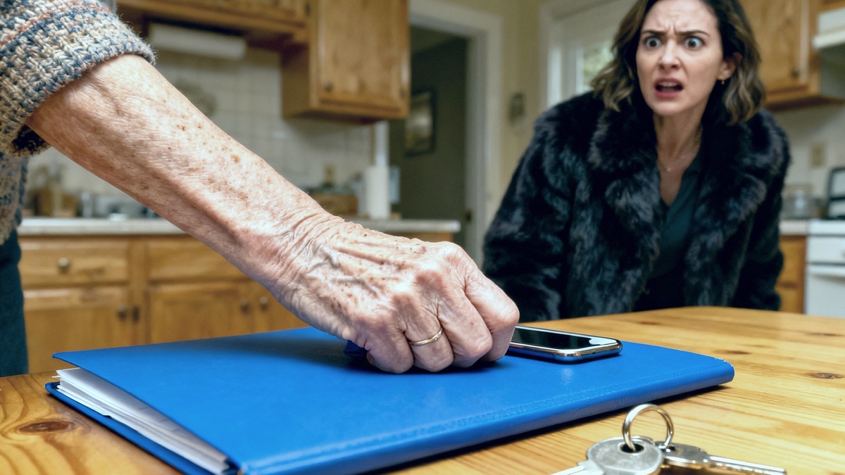 «Квартира наша, мама тут жила!» — заявили дети. Я молча показала им документ 2020 года с печатью