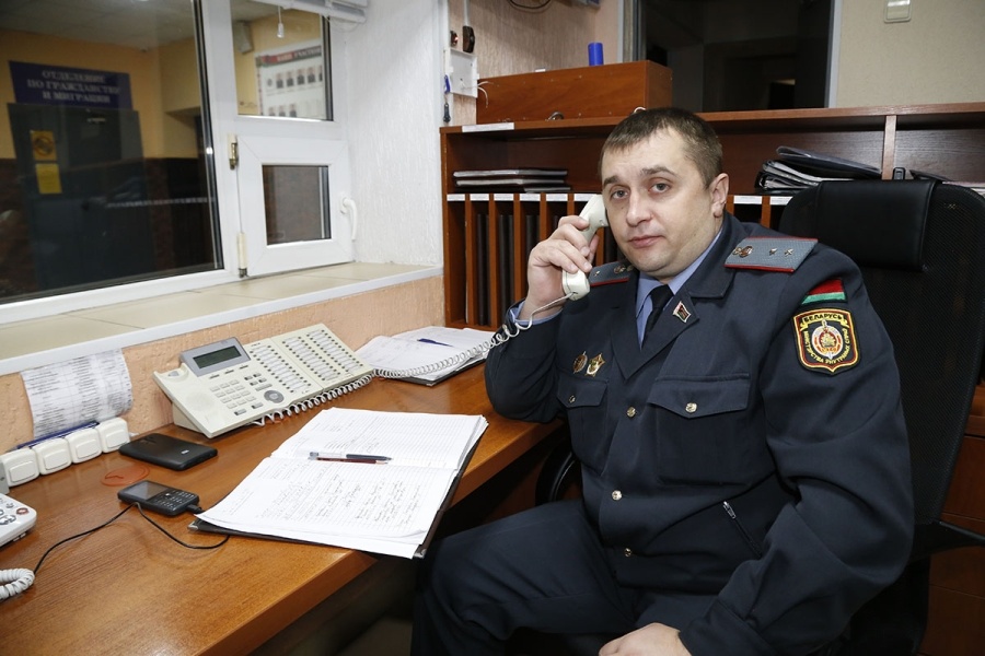     Пульс "дежурки" Копыльского РОВД бьется круглые сутки