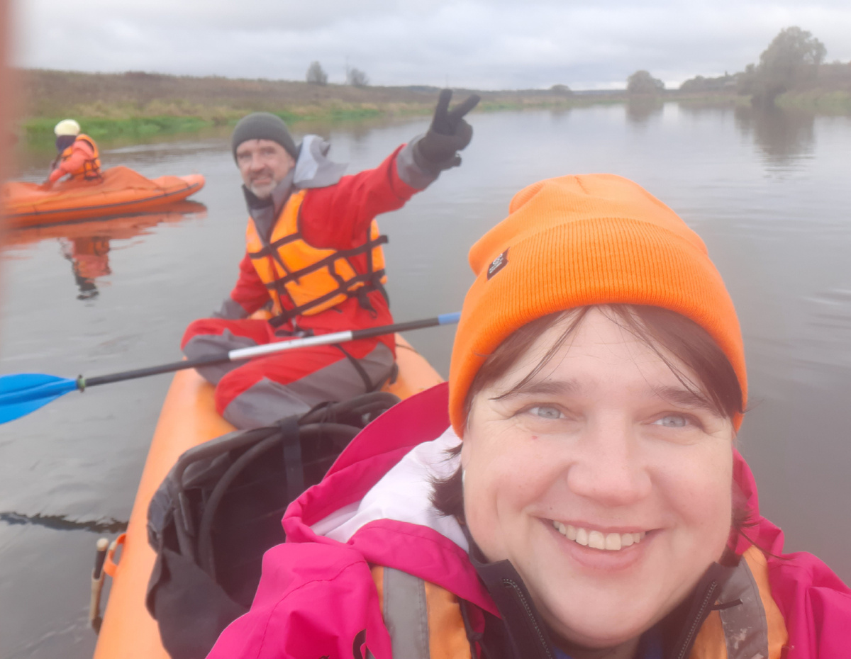 Отработка практических навыков на воде