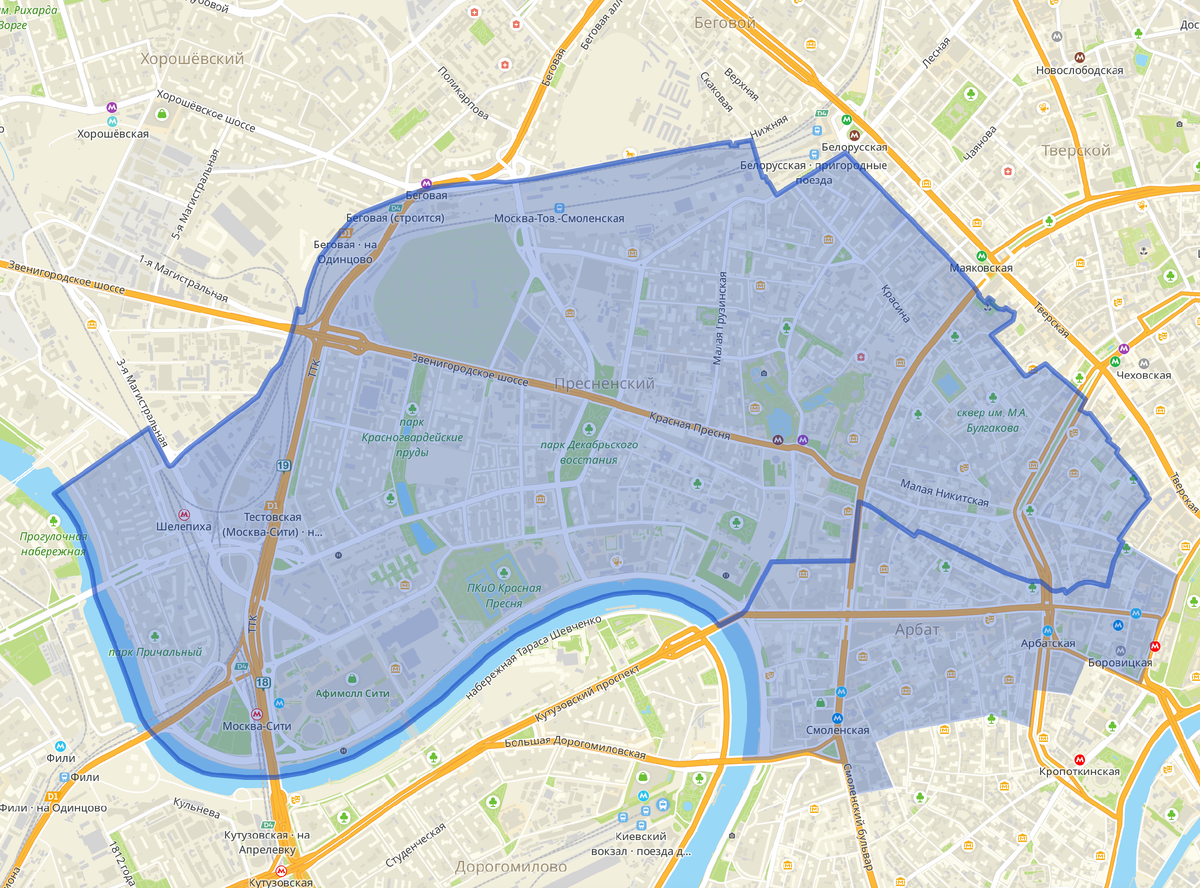 Пресненский район, Москва