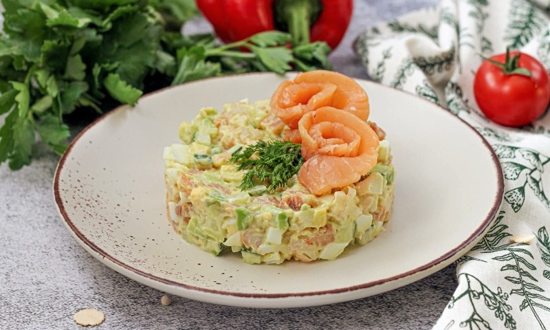 Крабовый салат обновлённый