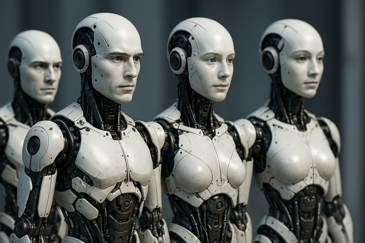 Китайский императорский двор давно сменили на заводской цех, где верные робо-подданные день и ночь собирают айфоны, электромобили и, по слухам, уже начали писать пятилетние планы для самих себя. Как скромный садовник выводит новый сорт роз, так Китай выводит новые модели роботов — быстро, массово и с непременным прицелом на мировое господство.