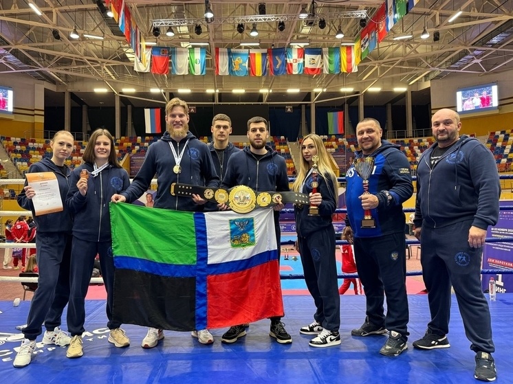     Белгородские спортсмены привезли 7 медалей с чемпионата России по кикбоксингу, фото: vk.com/gbysshor1bo