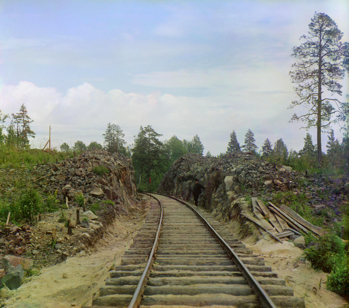 Первые железные дороги на север России