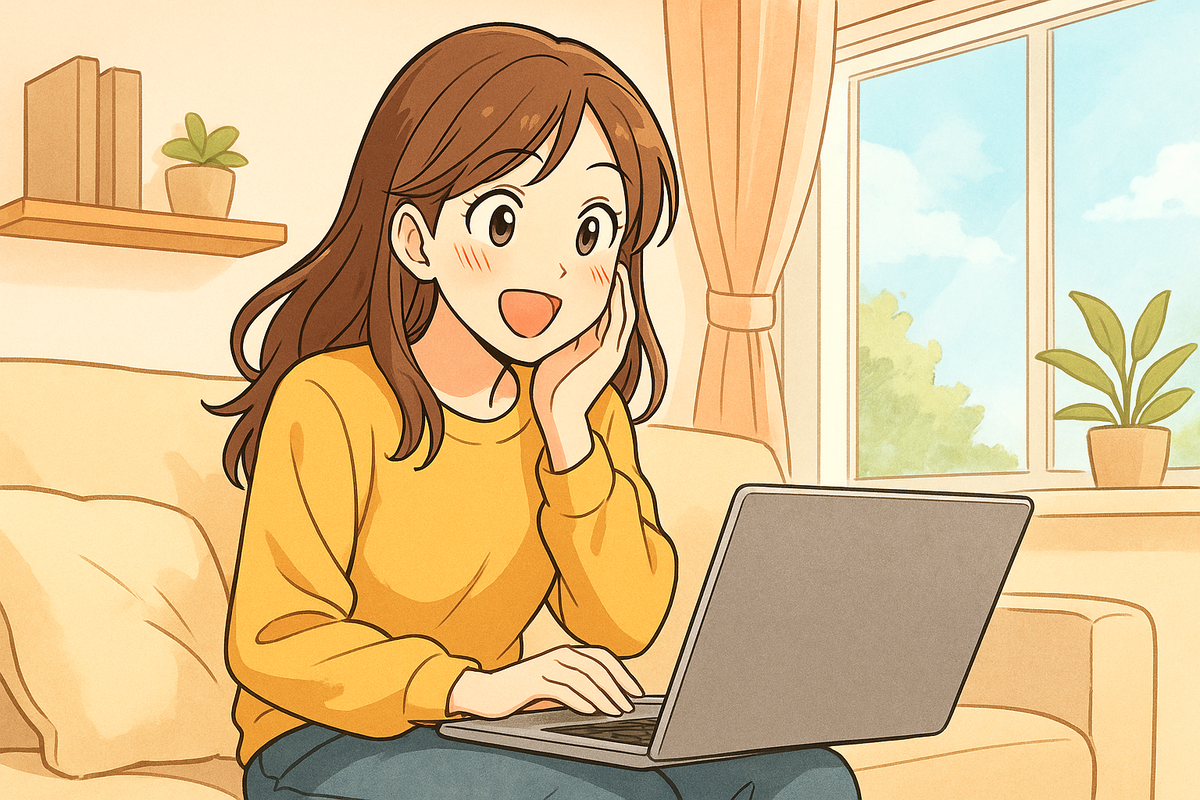 Нарисовала для вас рисунок с иллюстрацией меня, когда я наконец нашла хорошее место для девичника)