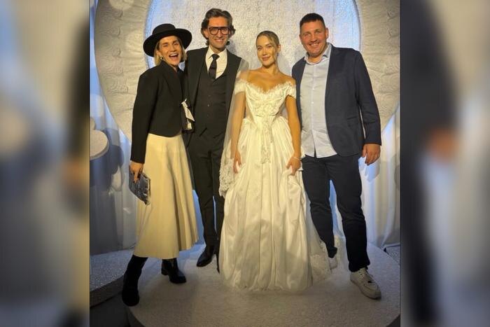 Футболист Руслан Нигматуллин женился на телеведущей Эвелине Сынче. Фото © Instagram (признан экстремистской организацией и запрещён на территории Российской Федерации) / ruslan_nigmatullin