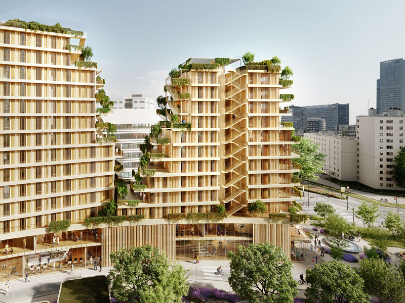 Модульный дом «La Défense». Источник: Pinterest (https://jp.pinterest.com/pin/357332551703753094/)