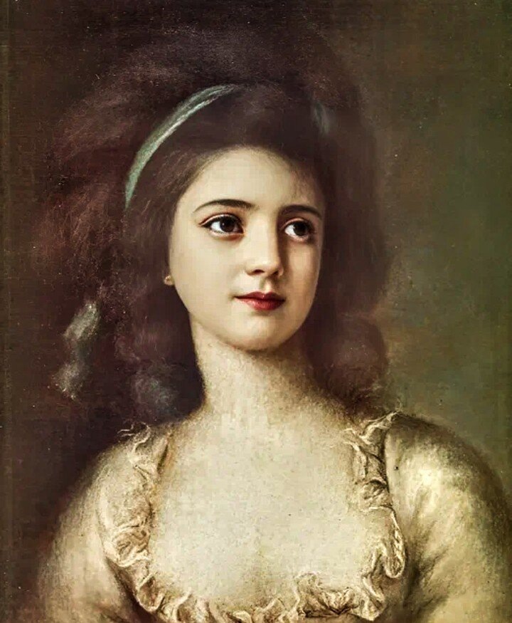 Софья Константиновна Потоцкая. Художник Сальватор Тончи 