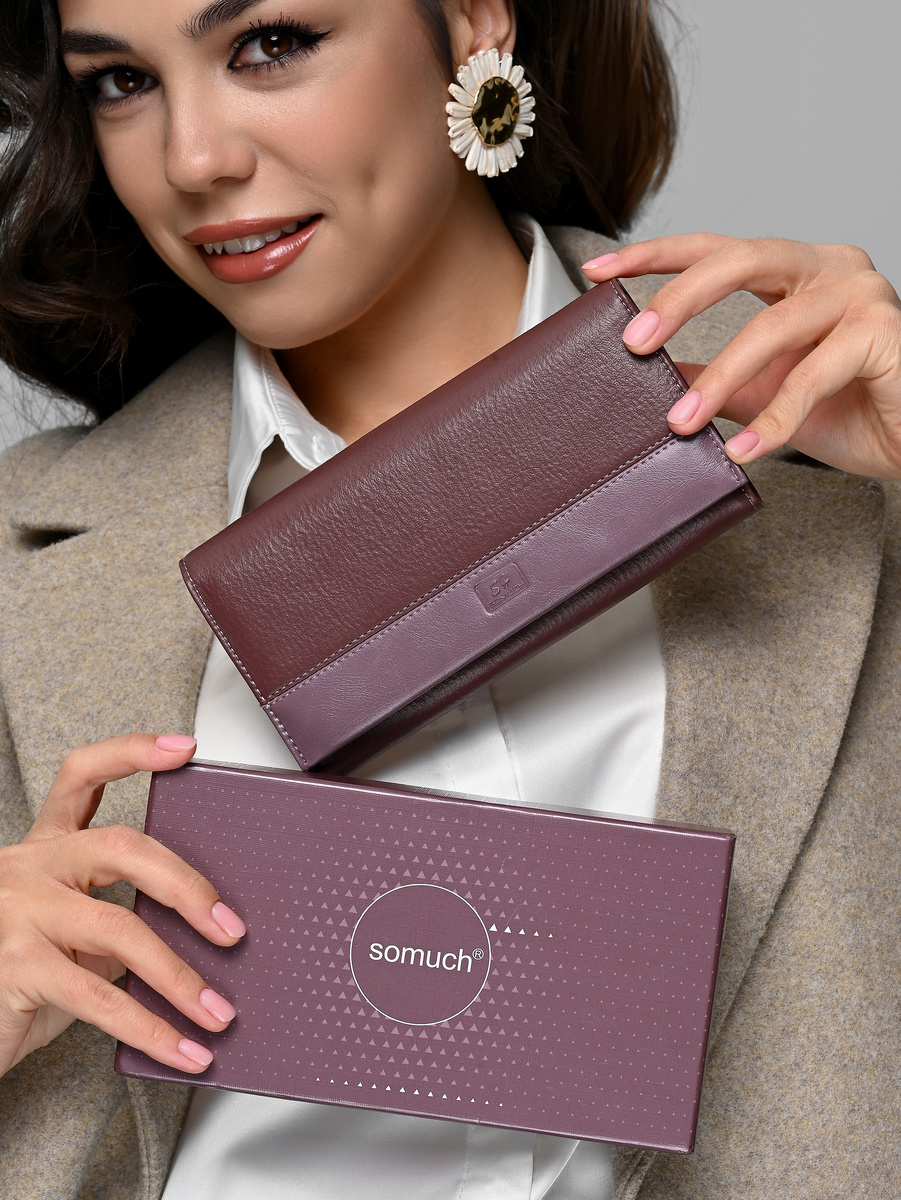 Кошелек G.Mokini из натуральной кожи артикул: 262179556