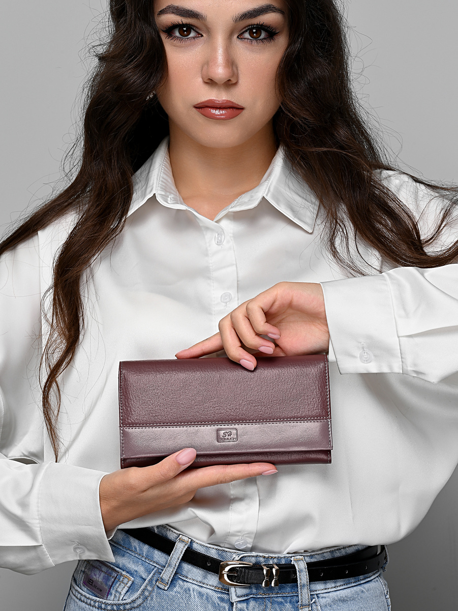 Кошелек G.Mokini из натуральной кожи артикул: 262179556