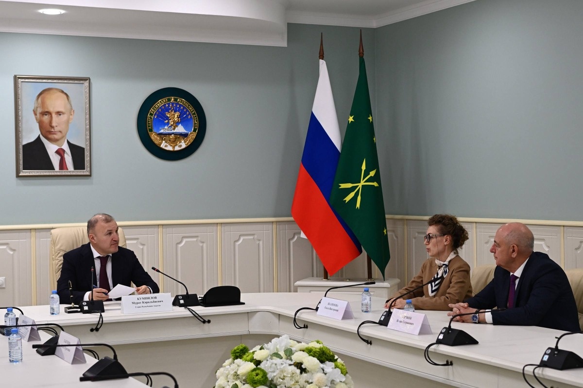    Фото: Глава Республики Адыгея Мурат Кумпилов, источник: t.me/muratkumpilov