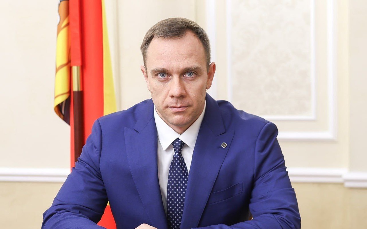    Дмитрий Хаустов возглавил МКП «Воронежтеплосеть» Фото: телеграм-канал мэра Воронежа Сергея Петрина