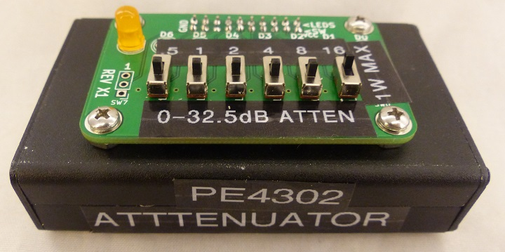 Интересный девайс от дядюшки Ху: электронный аттенюатор PE4302.