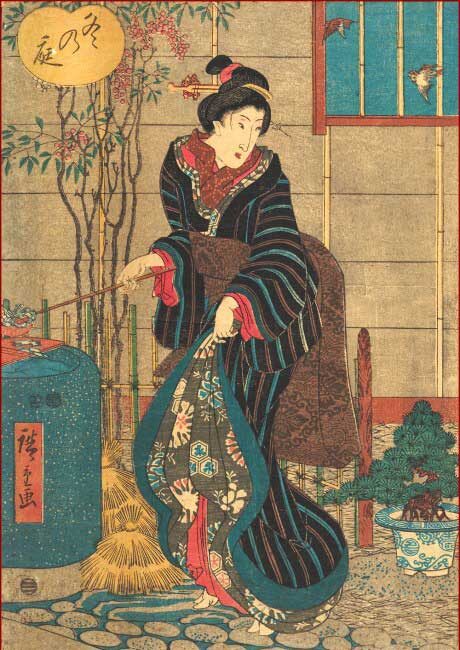 Первые документальные свидетельства в Японии относятся к периоду Камакура (XII–XIV вв.)