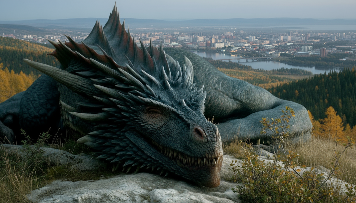 Генерация Дракона - главного героя рекламного ролика компании Финсберг